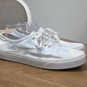 Vans Authentic Bleach Wash Ballad Blue Unisex, 10.5W/9M